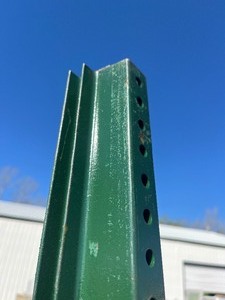 lot 402 image: Bundle or 2 Green U-Posts - Quality Utility Posts 3 x 8