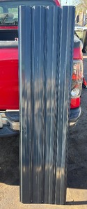 lot 239 image: Bundle of Quality Sheet Metal Siding Grey - 3 Pieces - Grey  5 x 20