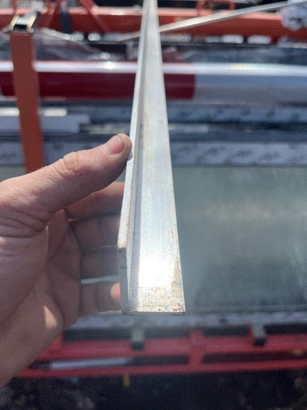 lot 327 image: 8 Aluminum L Chanel Commercial Stock - Great for any project - Cut to Size