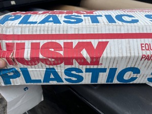 lot 95 image: 20 ft. x 200 ft. Clear 2 mil Plastic Sheeting