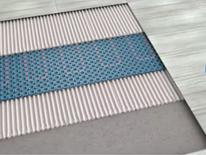 lot 93 image: MAPEI Radiant MapeHeat 16-ft x 39-in Floor heating membrane 54-sq ft Retails $150