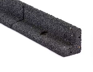 lot 104 image: Bundle of 2 Vigoro EcoBorder 4 ft. Grey Rubber Landscape Edging