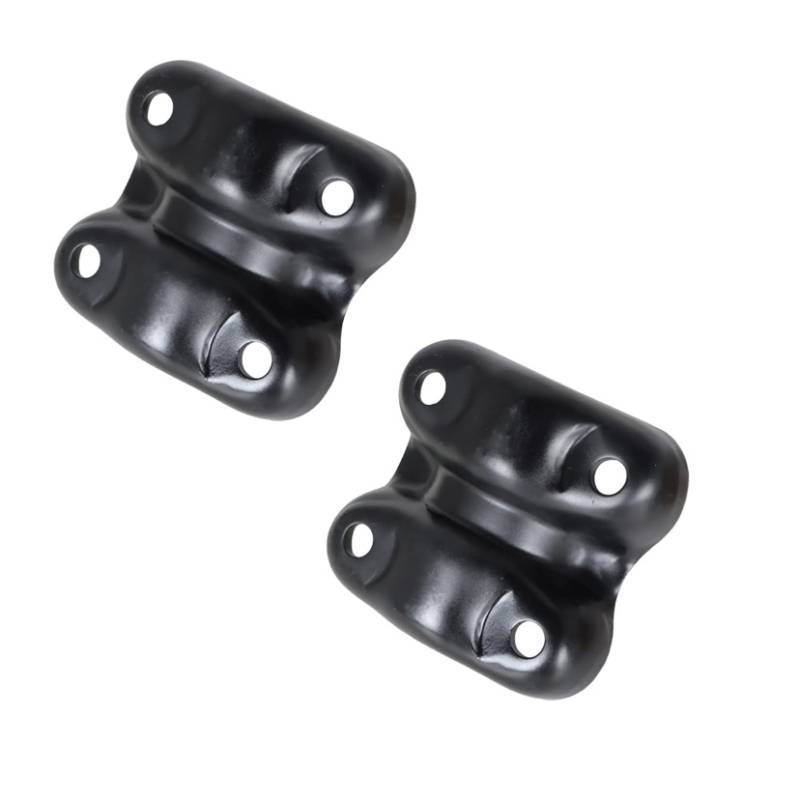 lot 50697 image: SEBLAFF 2-Pack Rear Axle U Bolt Plate Replacement for Silverado Sierra 1500 Tahoe Yukon 88-98 - Retail $28