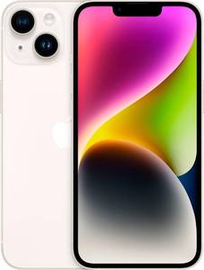 Apple iPhone 14, 128GB, Starlight - Unlocked (Renewed) - Retail: $303