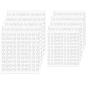 lot 33333 image: 10 Sheet Foam Dots Double-Sided 1000 Pcs Round Adhesive 3D Craft Foam Tape for Scrapbooking Mini Foam Stickers for Art Crafts DIY Handmade Card Making (0.3 inch & 0.4 inch) - Retail $6