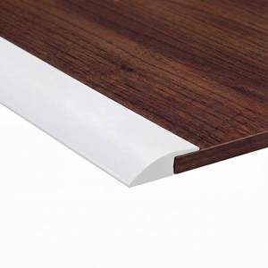 lot 41489 image: Joyfolk 3.3ft Carpet Floor Transition Strips, Self-Adhesive Carpet to Tile Transition Edge Triings for DoorsWood Floors, Coverage Height up to 5mm (White) - Retail $6