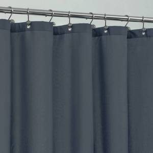 lot 58001 image: ALYVIA SPRING Extra Long Fabric Shower Curtain Liner Waterproof - 72 x 84, Soft & Lightweight XL Shower Curtain with 3 Magnets, Machine Washable - 72x84, Stone Blue - Retail $17