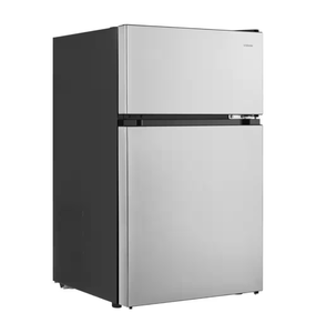 lot 8 image: VISSANI Compact Two Door Refrigerator with Freezer - Retail $200