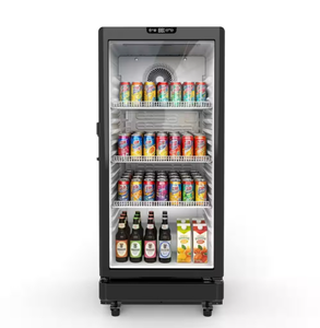 lot 9 image: Karl Home Glass Door Commercial Beverage Refrigerator - Retail $800