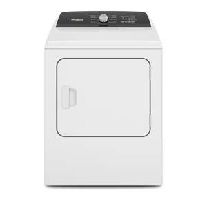lot 12 image: Whirlpool Top Load Electric Dryer White - Retail $1,000
