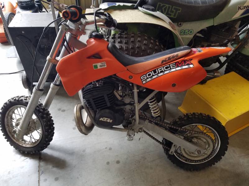 lot 7629 image: KTM 50 Mini Dirtbike