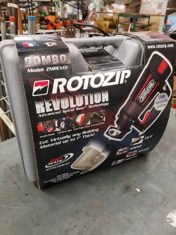 lot 7682 image: Rotozip Revolution Spiral Saw