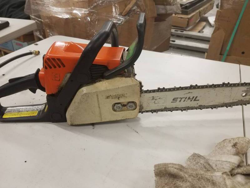 lot 7688 image: Stihl MS170 Chainsaw