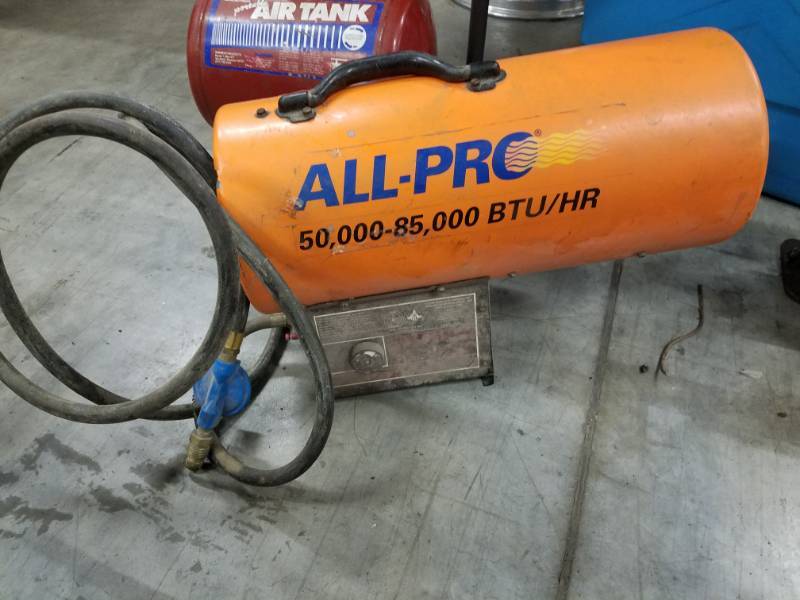 lot 7707 image: All Pro Propane Heater