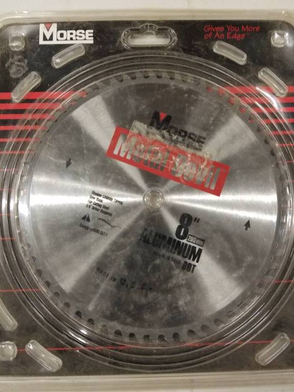 lot 7748 image: Morse 8 Metal Cutting Blade