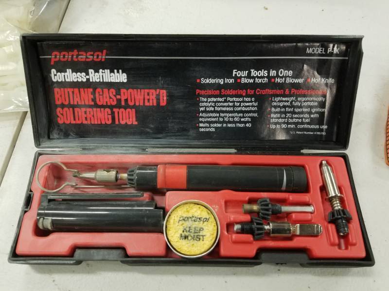 lot 7751 image: Portasol Butane Soldering Kit