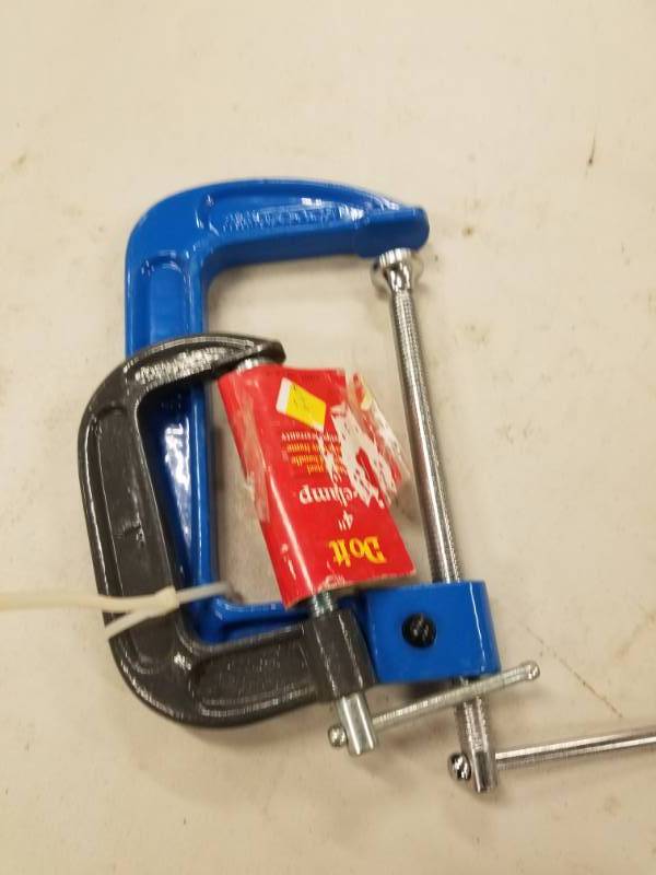 lot 7757 image: Lot of 2 C Clamps