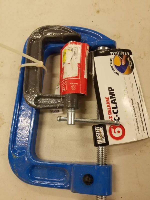 lot 7758 image: Lot of 2 C Clamps