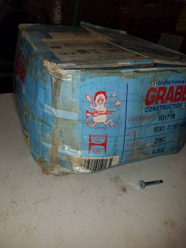 lot 7772 image: Grabber Construction Screws