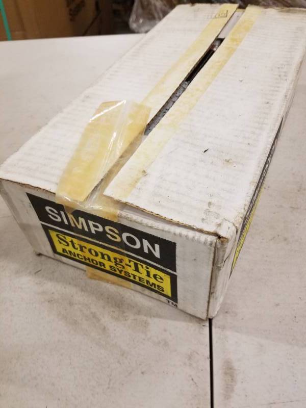 lot 7790 image: Case of 4 Simpson Strong Tie Boxes