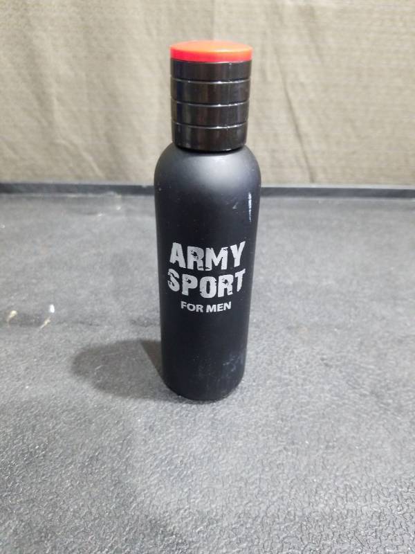 lot 4213 image: Army Sport For Men Cologne Bottle