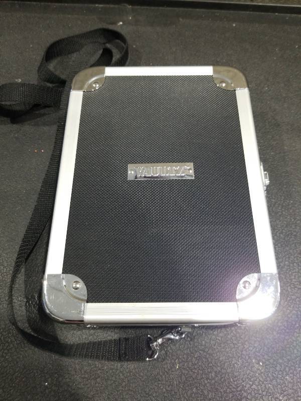 lot 4665 image: Vaultz CD Storage Case with Shoulder Strap