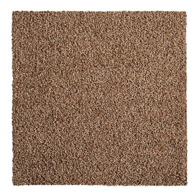 lot 4713 image: Field Day Brown Residential 18 in. x 18 in. Peel and Stick Carpet Tile (10 TilesCase) (22.5 sq. ft.)