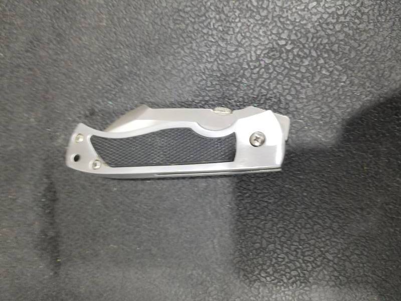 lot 4723 image: Folding Pocket Knife with Black Grip