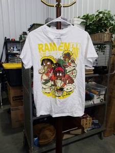 lot 1064 image: Naruto Ramen Anime Graphic T-Shirt Size S