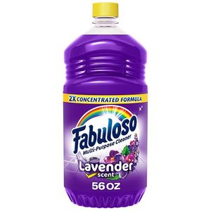 lot 1082 image: Fabuloso Multi-Purpose Cleaner & Floor Cleaner 2x Concentrated  Lavender - 56 fl oz
