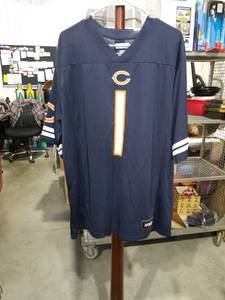 lot 1130 image: Chicago Bears Justin Fields NFL Jersey #1