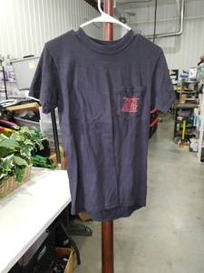lot 1191 image: Old Row Legend Graphic T-Shirt Black Cotton Size Small