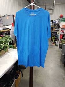 lot 1202 image: Chapel Breed Blue Cotton T-Shirt Size 2X Large
