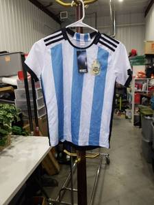 lot 1238 image: Argentina National Team Soccer Jersey Size 24