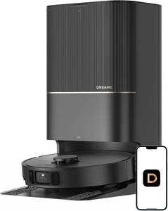 lot 3400 image: $540 DREAME X40 Ultra Robotic Vacuum with Liftable Mop, 12,000Pa
