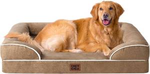 lot 3453 image: EHEYCIGA Orthopedic XL Dog Bed with Waterproof Memory Foam