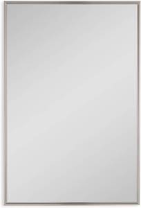 lot 3527 image: $107 Warm Silver Mirror Casual Modern Contemporary, 30 x 20