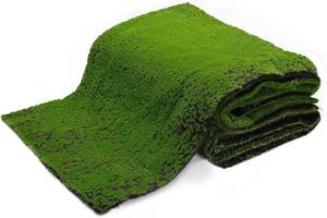 lot 3570 image: $50 Three Pack 70 x 40 Artificial Moss Mat - Realistic Faux Grass