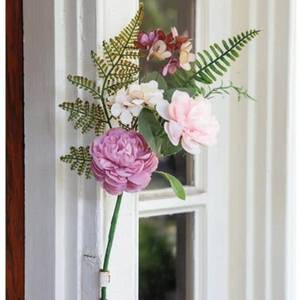 lot 3646 image: 3 picks Spring Peony Spray 15 - Multi