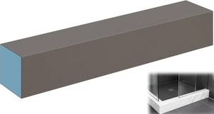 lot 3684 image: $50 Shower Curb Kit, Waterproof, 38 in, Tile-Ready, Load Bearing