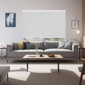 lot 3694 image: $50 Blackout Roller Shades - Free-Stop Cordless Blinds, Luxury-White, 36