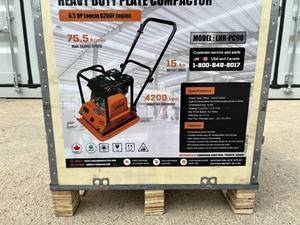 lot 2630 image: Unused Atspower Heavy Duty Plate Compactor  ATS-PC90H