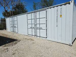 lot 2506 image: One Way Use 40 High Cube Storage Container, 2 Door Opening, End Opening  Wolverine ZNCU4008714 