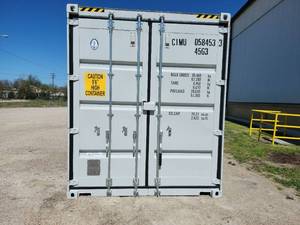 lot 8131 image: 40 High Cube Shipping Container  One-Way Use  Four Doors  CIMU0584533
