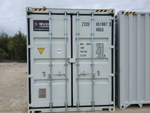 lot 2781 image: One Way Use 40 High Cube Storage Container, 2 Door Opening, End Opening  Wolverine ZTCU4519973 