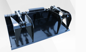 lot 2122 image: Unused JCT Skid Steer Grapple Bucket  84in