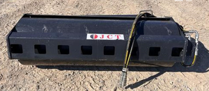 lot 2138 image: Unused JCT Heavy Duty Skid Steer Vibratory Roller
