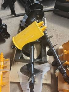 lot 10523 image: Unused Skid Steer Auger Set