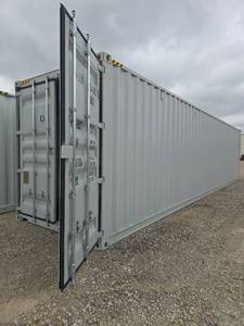 lot 49 image: One Way Use 40ft Storage Container with 4 Door Side Access  YLEU2541630