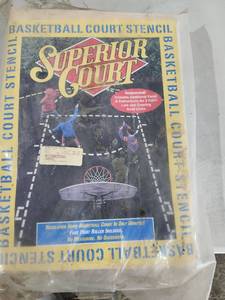 lot 504 image: Basketball Court stencil (Paper)